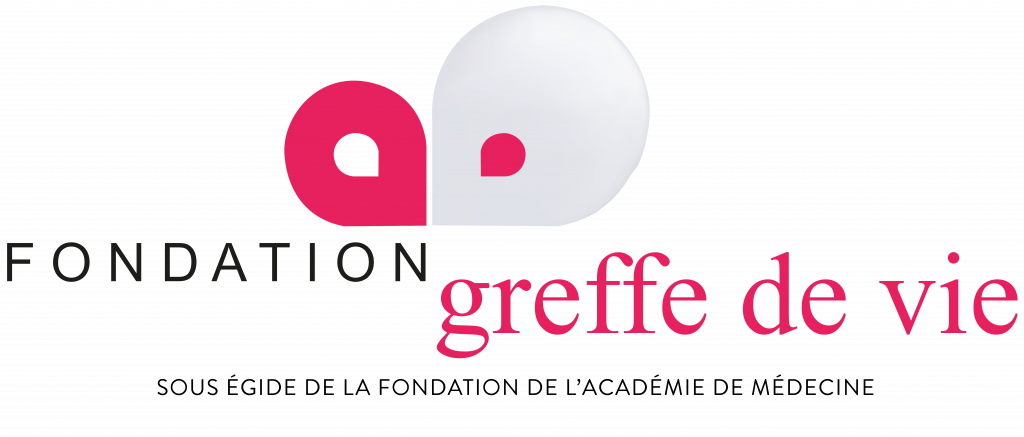 Logo de la fondation Greffe de Vie, membre du collectif Greffes+